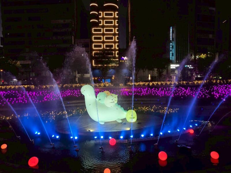 圖文：台中耶誕嘉年華12日盛大登場。