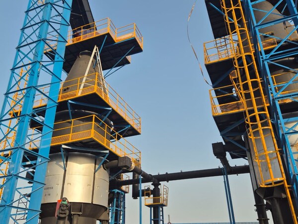 在科特迪瓦興建中的生物炭設施