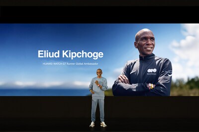 Eliud Kipchoge HUAWEI WATCH GT Runner Global Ambassador