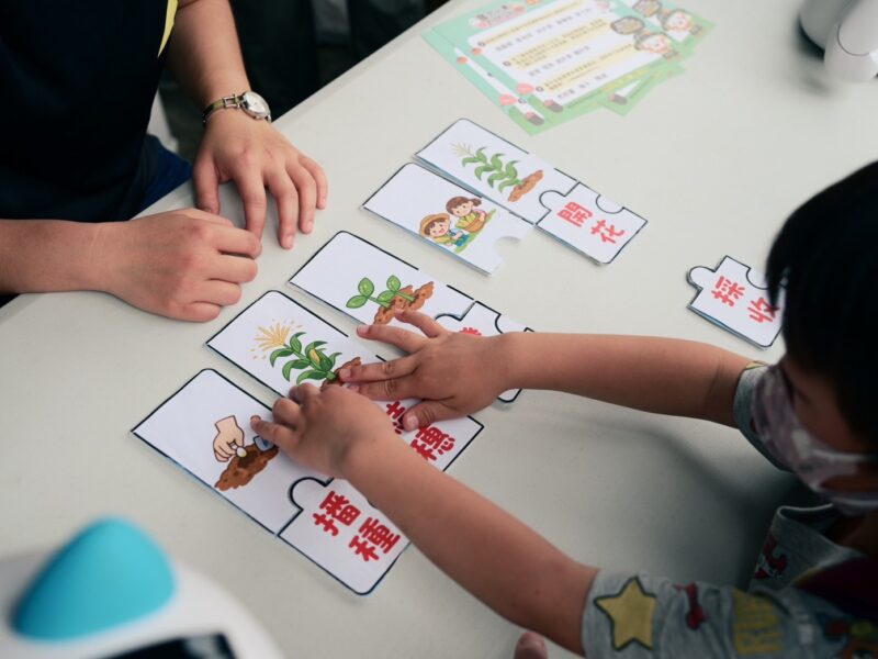 圖文：臺中親子同樂學食農成果展「食力好農」大集合熱鬧登場。