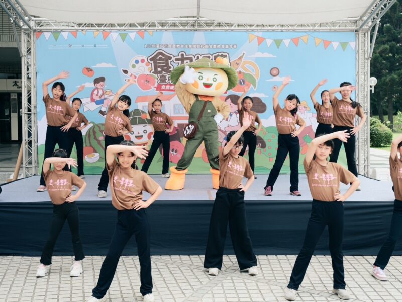 圖文：臺中親子同樂學食農成果展「食力好農」大集合熱鬧登場。